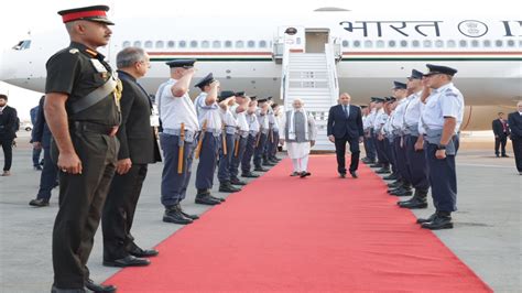 PM Modi Arrives In Greece On First Prime Ministerial Visit In 40 Years