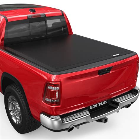 8FT Soft Roll Up Tonneau Cover For 2002-2021 Dodge Ram 1500 2500 3500 ...