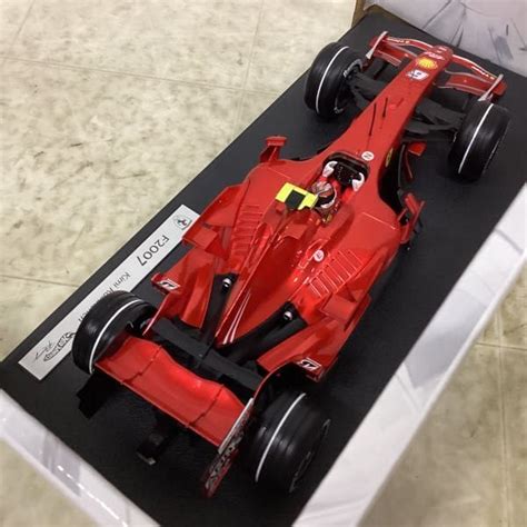 Yahooオークション 1円〜 ホットウィール 118 フェラーリ F2007 キ