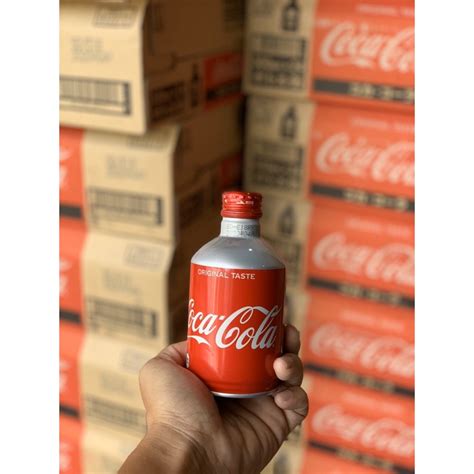 Coca Cola Nhật Bản Chai Nhôm Nắp Vặn Nước Ngọt Coca Nhật 300ml Chai