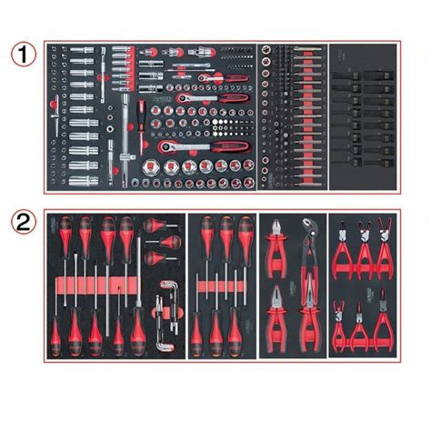 Millmatpro Servante Xl Ks Tools Avec Composition Pi Ces