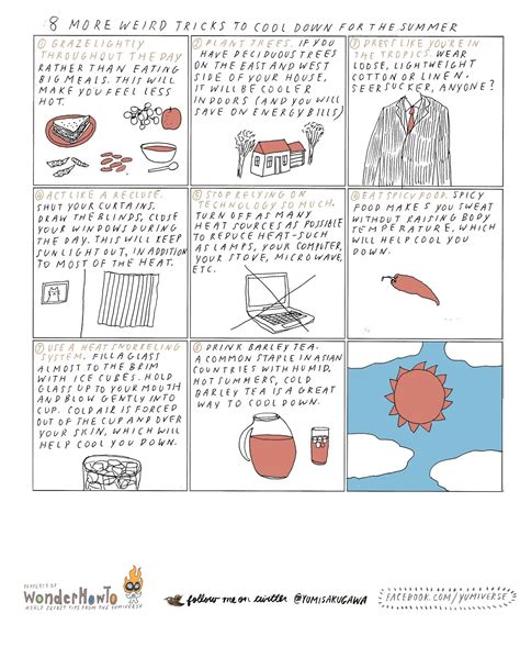 8 More Weird Ways to Cool Down This Summer « The Secret Yumiverse