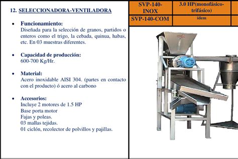 PERUMINOX SVP 140 INOX COTIZACIÓN PERÚ