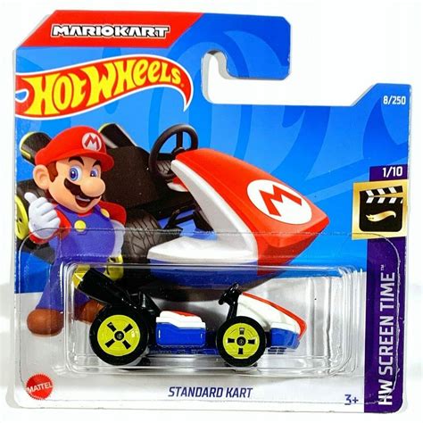 Купить Hot Wheels Mariokart Standard Kart HW Screen Time отзывы фото и характеристики на Aredi