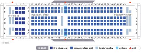 Delta Airlines Seat Map