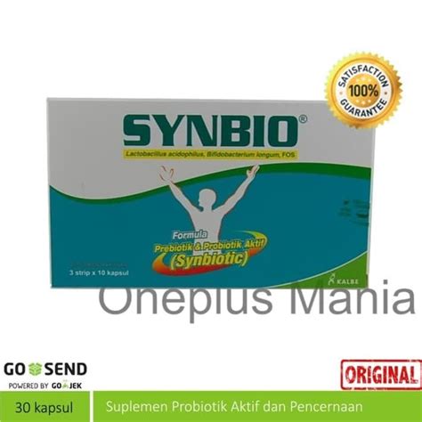 Jual SYNBIO SUPLEMEN PROBIOTIK DAN PENCERNAAN Harga Terjangkau Shopee