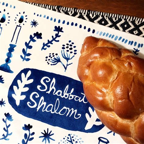 Floral Ink Challah Cover — Vicky Katzman Challah Cover Shabbat Shalom Images Shabbat Ideas