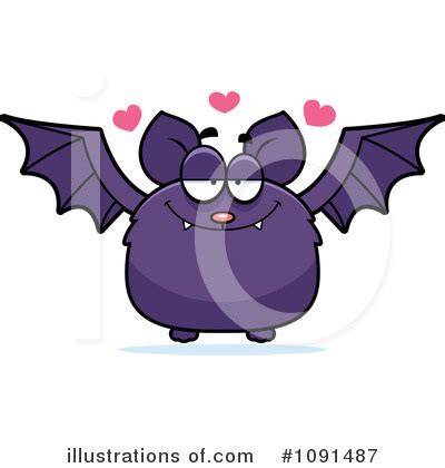 Vampire Bat Clipart #1161046 - Illustration by Cory Thoman