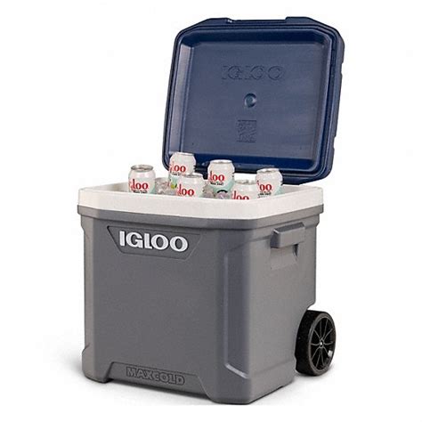 Igloo Gray 98 Cans Chest Cooler 821gr534962 Grainger