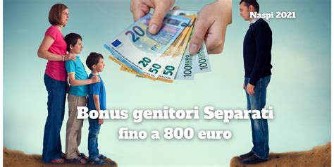 Bonus Genitori Separati Naspi