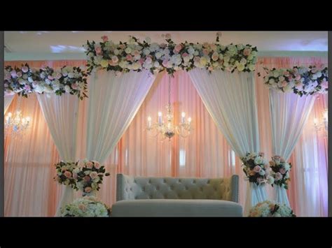 Diy Multiple Backdrop Stage Decor You