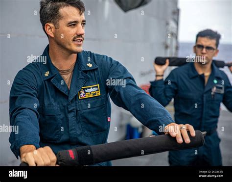 Philippine Sea Oct Chief Boatswains Mate Jared Thompson