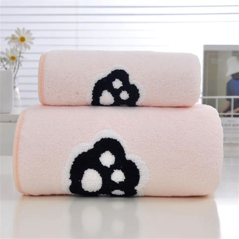 Wmenjiazihan Towel Clearance Coral Fleece Can Absorb Water Wash Face With Take A Bath Thicken