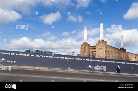 Battersea Power Station London Uk Stock Photo Alamy