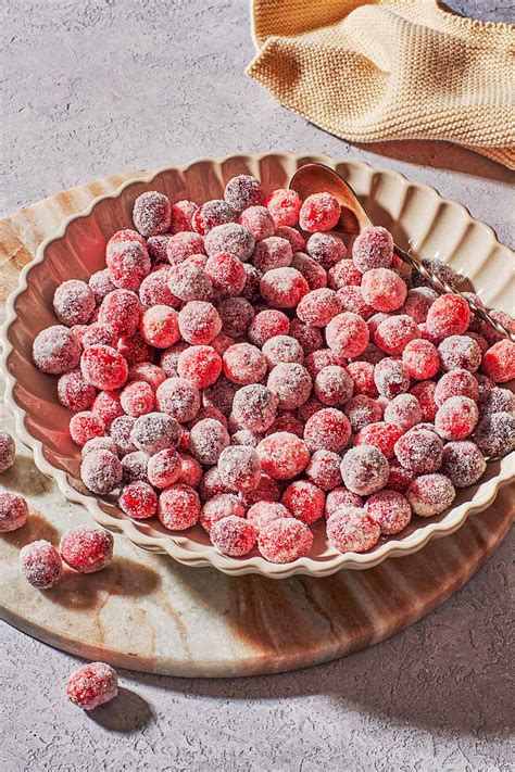 Sugared Cranberries The Mediterranean Dish