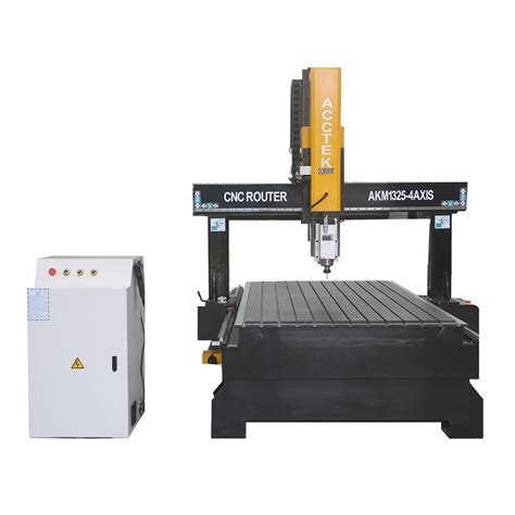 Máquina de gravação 1325 cnc 4 eixos fresadora para trabalhar em