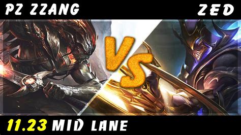 Pz Zzang Yasuo Vs Zed Mid Patch Yasuo Gameplay Youtube