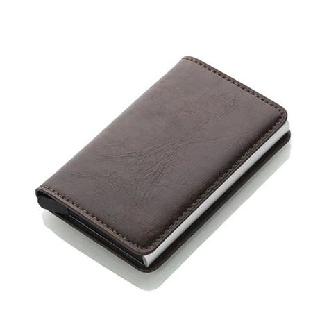 Sacoche Portefeuille Ouverture Automatique Pour Homme En Alliage D