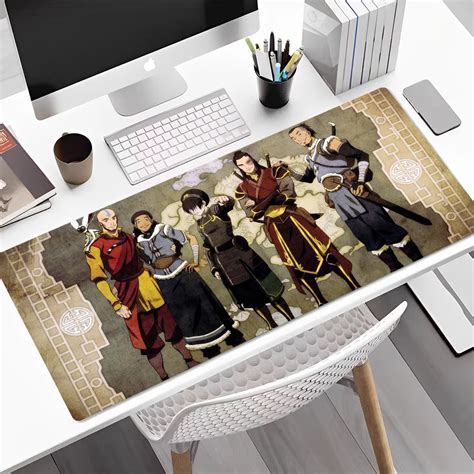 Avatar The Last Airbender Characters Gaming Mouse Pad Avatar The Last