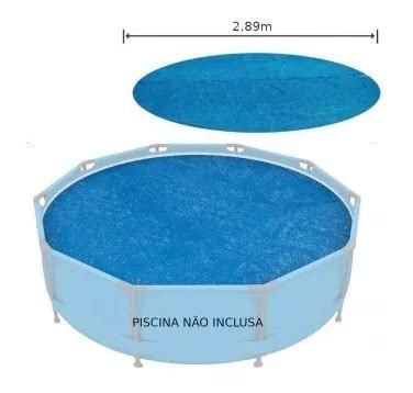 Capa Lona Bolha Térmica Flutuante Para Piscina Redondas Frete grátis