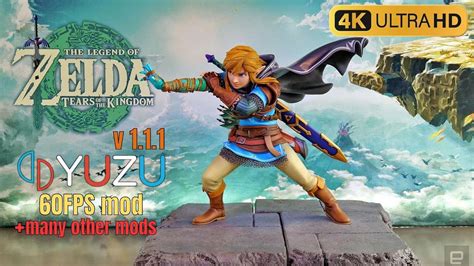 3x Resolution 4K 2160p The Legend Of Zelda TOTK Yuzu 60FPS