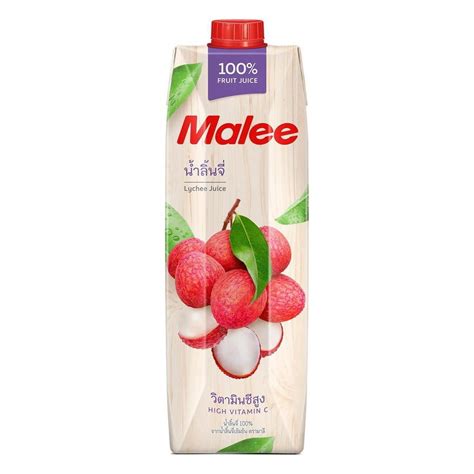 Malee Lychee 1 л (сок личи прямого отжима) - 12 шт.