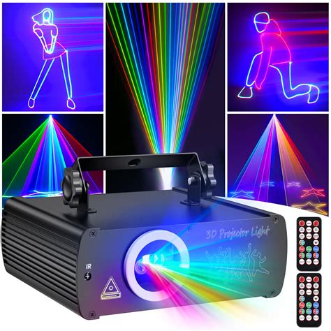 Buy DJ Laser Party Lights 3D Animation RGB Lazer Stage Lighting