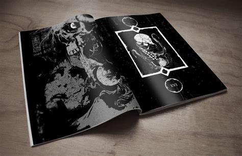 Black Metal Book on Behance
