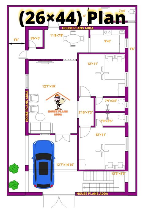 Small House Plan Ideas Sqft Floor Plan Ghar Ka Naksha Small