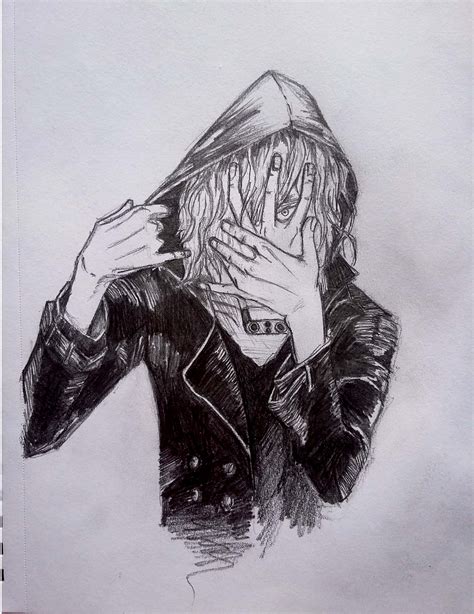 Heres My Fan Art Of Shigaraki Tomura 100 Pencil Shading Open For