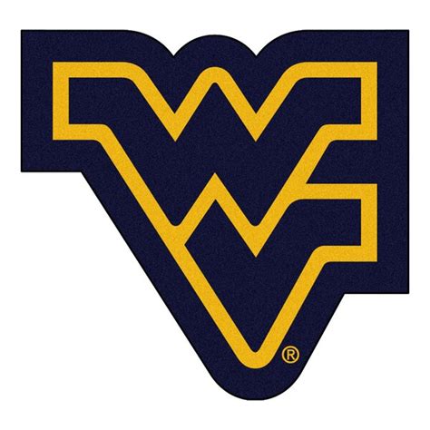 FANMATS NCAA West Virginia University Mascot 40 in. x 30 in. Non-Slip ...