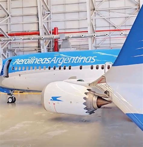 Así Es El Nuevo Avión Que Se Suma A La Flota De Aerolíneas Argentinas