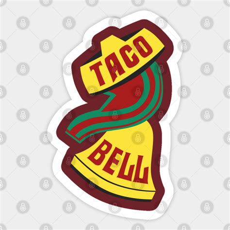 Taco Bell Vintage Sign - Taco Bell - Sticker | TeePublic