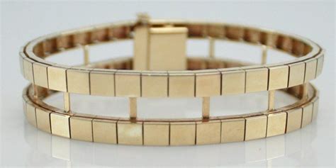 14K Gold Tennis Bracelet Jacket : Lot 220