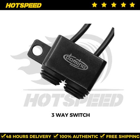 Hotspeed Motorcycle Domino Dual Mini Driving Light Switch Way Switch