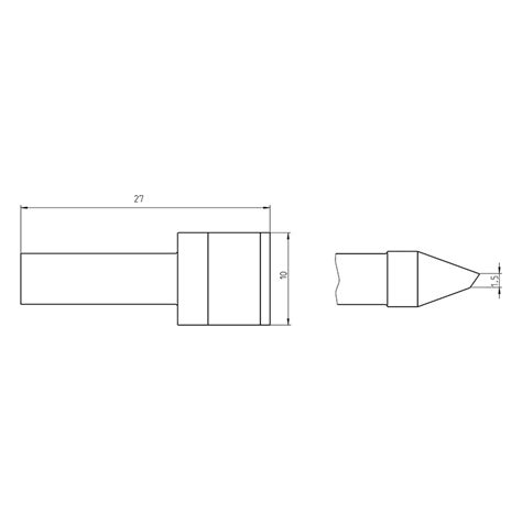 Weller Soldering Tip Blade 10mm RTUS Widaco UAE