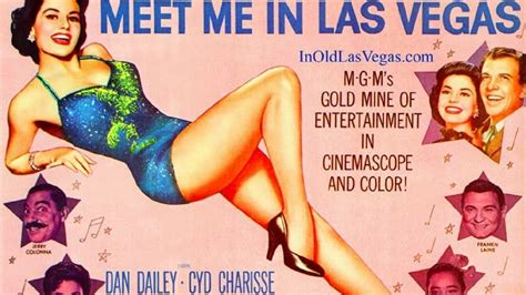 Meet Me In Las Vegas Film Dan Dailey Cyd Charisse Debbie