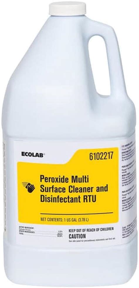 Ecolab Peroxide Multi Surface Cleaner And Disinfectant Off