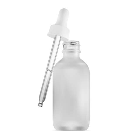 Premium Vector Dropper Bottle Cosmetic Serum White Glass Pipette