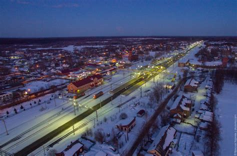 Вечерняя Окуловка | Сайт города Окуловка