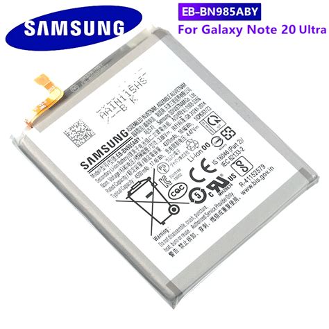 BATERIA ORIGINAL SAMSUNG GALAXY NOTE 20 PLUS NOTE 20 ULTRA REF EB