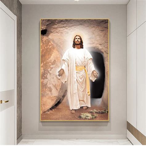 Religious Painting of Jesus Christ Printed on Canvas • CanvasPaintArt