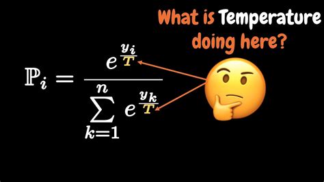 Softmax With Temperature Essentials Of Ml Youtube