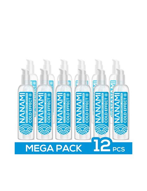 Pack De Lubricante Base Agua Efecto Frio Ml