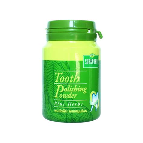 Тайский зубной порошок Supaporn Plus Herbs