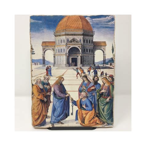 fresco delivery of keys to peter