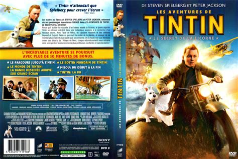 Jaquette DVD De Les Aventures De Tintin Le Secret De La Licorne