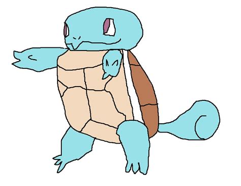 the squirtle evolution line drawn terribly in ms paint : r/pokemon