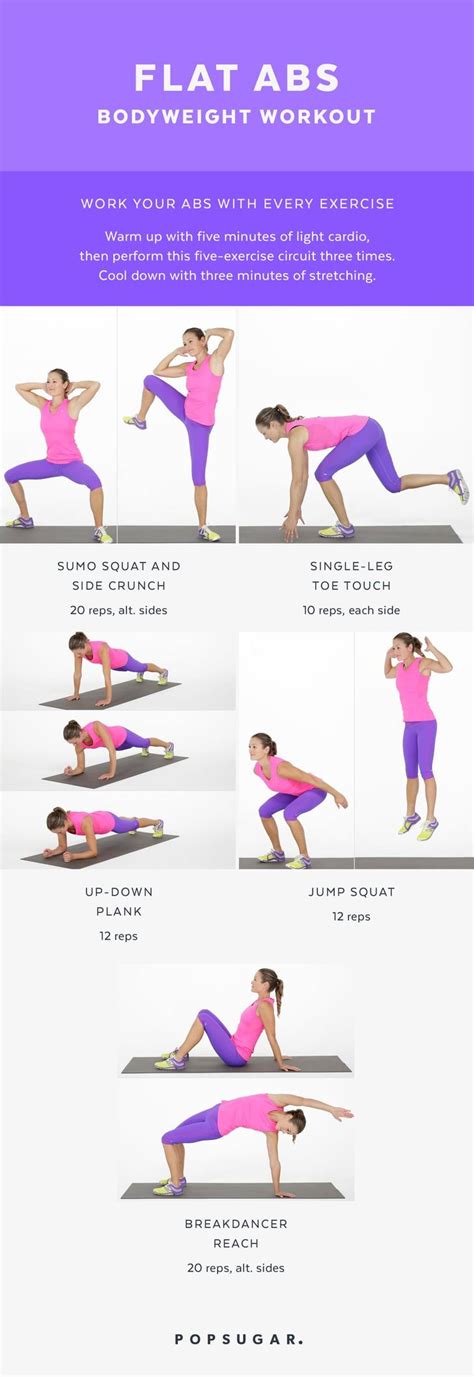 13 Printable No Equipment At Home Workouts To Try Now In 2020