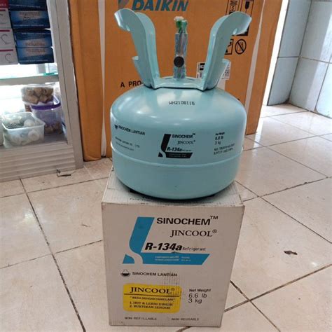 Jual Refrigerant R134 Jincool Sinochem 3 Kilo Shopee Indonesia